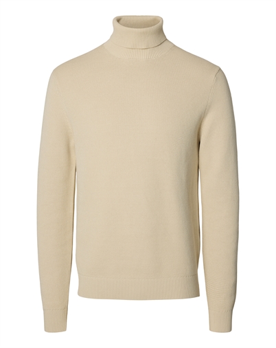 Selected - SLHDane Structure Roll Strik - Oatmeal 